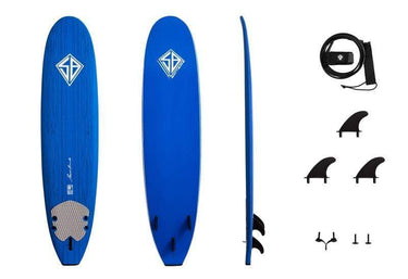 8' Scott Burke Baja Foam Surfboard 1